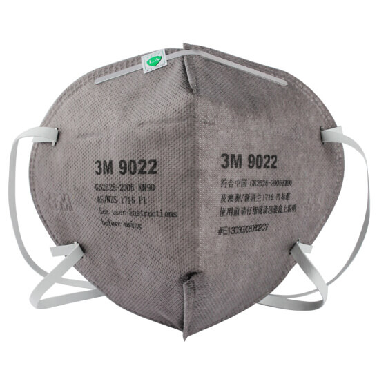 3M 9022摺疊式工業(yè)防塵口罩